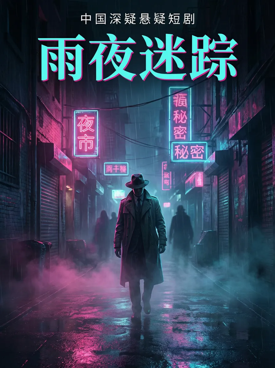 秋葵加油站APP免费下载苹果 悬疑追踪短剧 - 雨夜迷踪海报